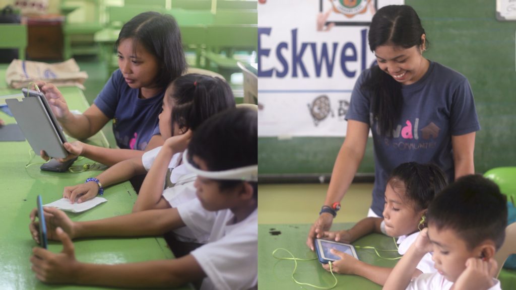 Tiwala teachers implementing Project Digi-Eskwela in Ibalon Central School. We launched the project there last year and we are glad that it has received strong support from the school, parents, and students!